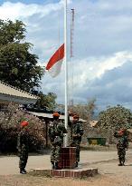 Indonesian flag taken down in Dili